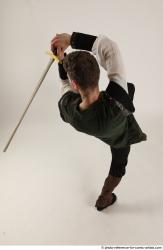 KEETA MOVING POSE WITH SWORD